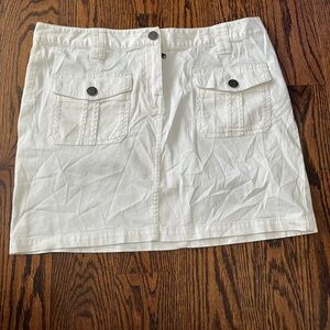 Tommy  Hilfiger white denim skirt